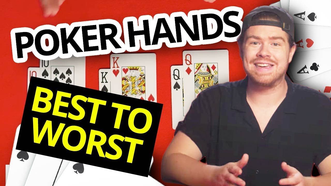Ranking of Starting Hands from BEST to WORST - Texas Hold'em