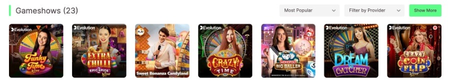 </strong> in its collection, featuring headline names for slots and live casino experiences. Here’s a glimpse at some of the most favored titles in Canada.