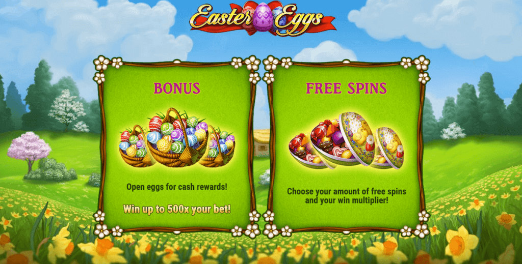<strong>Canadian players can discover amazing bonus features in Easter Eggs, including free spins and a special bonus round.</strong>