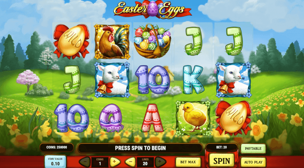 <strong>Experience the excitement of the Easter Eggs online slot by Play’n Go at top online casinos in Canada!</strong>