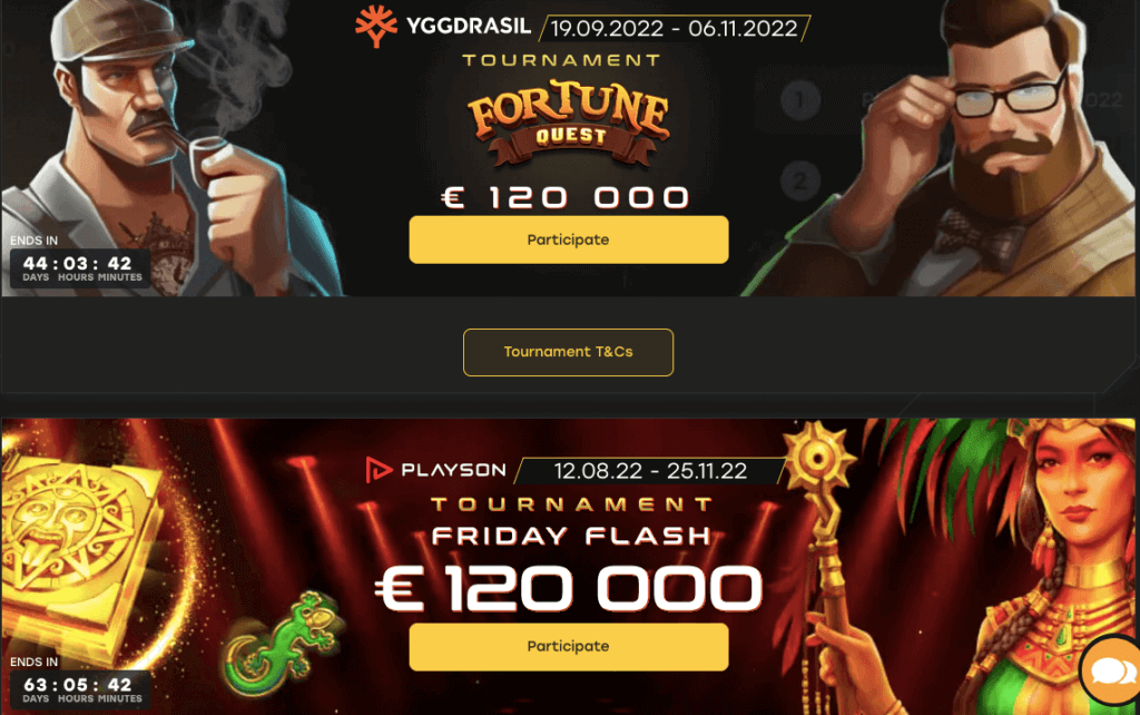 Sign-up Registration Page for the Fairspin Canada Casino Review.