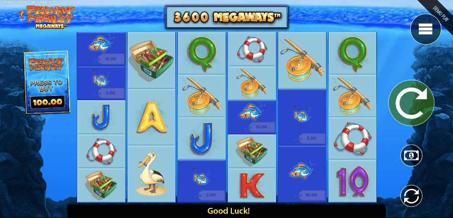 Fishin’ Frenzy Megaways Blueprint Canada Casino