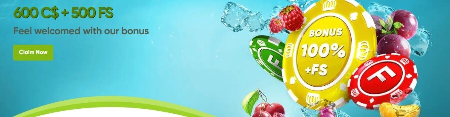 Fresh Casino - Welcome Bonuses for New Players