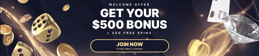 Welcome Bonus at Highroller Canada Casino.