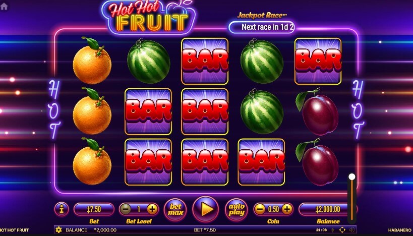 <strong>Hot Hot Fruit Slot from Habanero in Canada</strong>