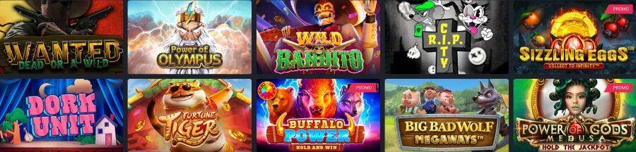 With a hefty selection of over 2,500 slots, Canadian players are sure to find games that catch their interest. Players can look forward to Megaways, jackpot slots, and traditional options. Notable mentions include Madame Destiny Megaways, Rock Chimp Jackpot, and Great Panda Hold and Win.