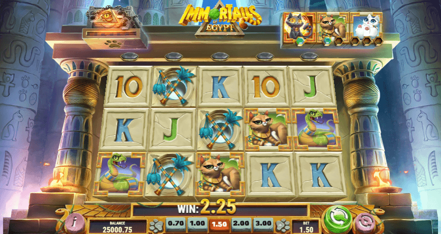 Immortails of Egypt Play’n GO Online Casino