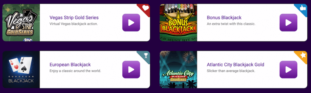 Jackpotcity casino offers online free blackjack games