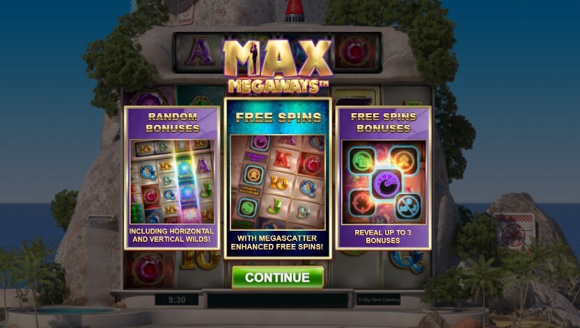 Explore Max Megaways at online casinos featuring Big Time Gaming in Canada.