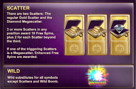 Max Megaways online casino slot in Canada features big-time gaming scatter wild.