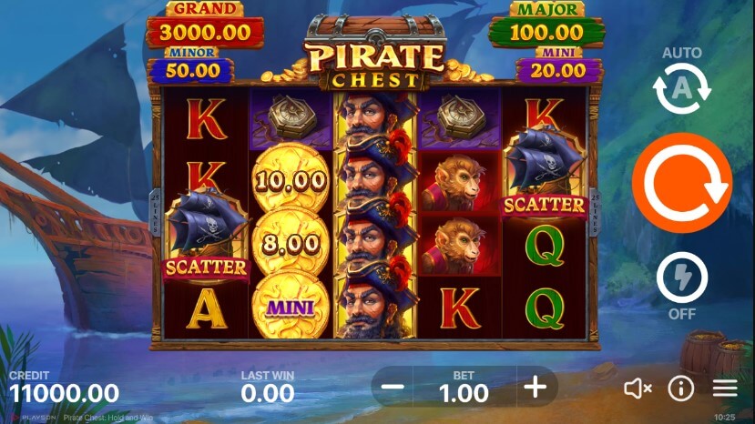 This <strong>medium variance slot</strong> boasts a <strong>95.04% RTP.</strong> Although its RTP might not lead the pack, it makes up for it with a wealth of rewarding features, including the <strong>Hold and Win bonus</strong> and the opportunity to choose from <strong>four jackpots to maximize your earnings!</strong>