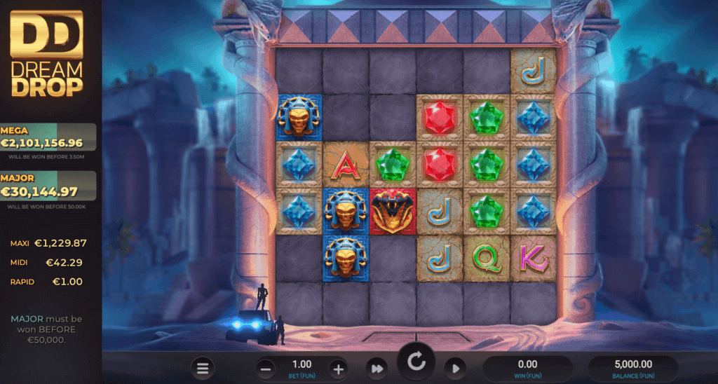 The visual and auditory aspects of Temple Tumble 2 Dream Drop create an immersive experience for players at Canadian casinos.
