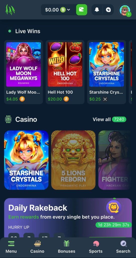 Wild - Best Mobile Casinos