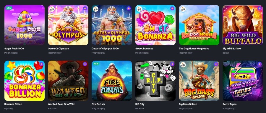 The casino boasts an intuitive layout and user-friendly design, complete with its own mobile application.