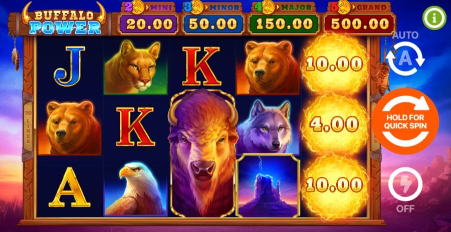 As mentioned previously, the Hold and Win feature is a bonus mechanic where certain symbols remain locked during consecutive respins, with each respin possibly leading to a win. These respins continue for an unspecified duration, and it is this unpredictability that makes this feature a favorite among players in Canada.