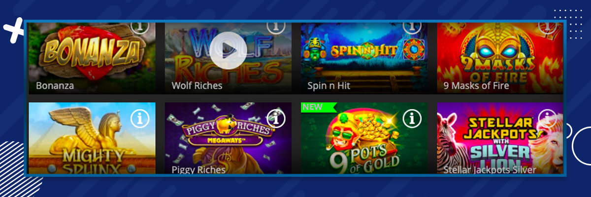 Regent Casino games