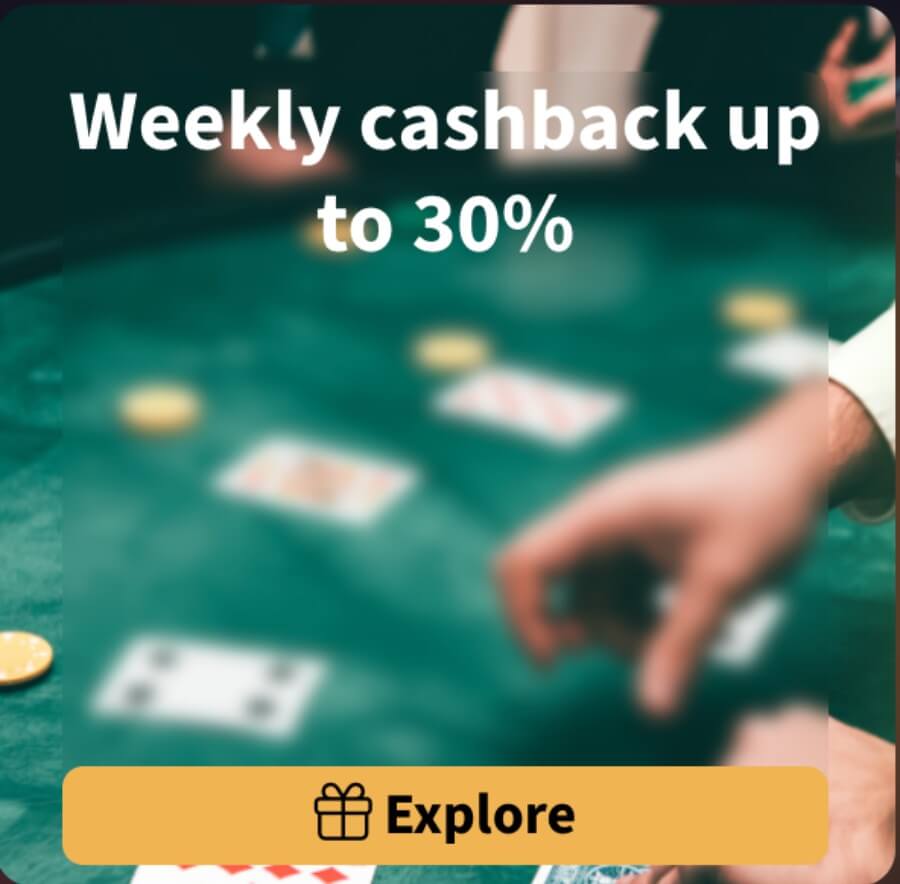 </strong> of up to 30% credited every Monday. Here are the guidelines: