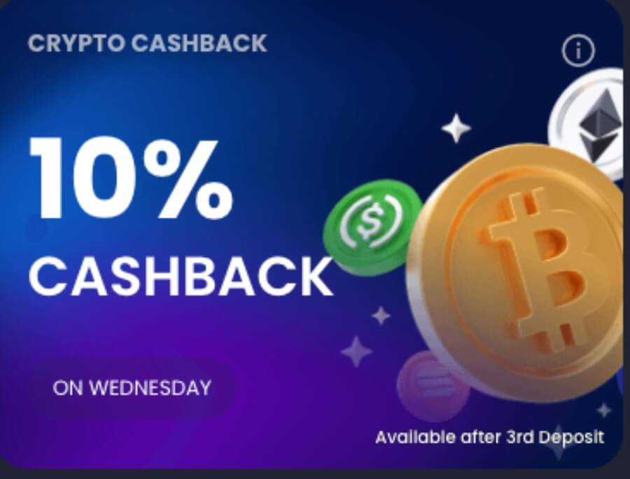 cashback offer at Bitkingz - Canada casino