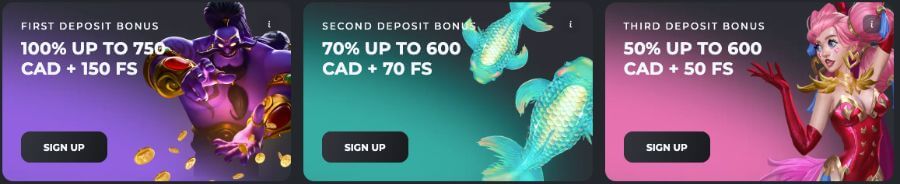 The welcome package for Casinobello – a fantastic opportunity for new players in Canada that presents up to $3,050 in  <strong>