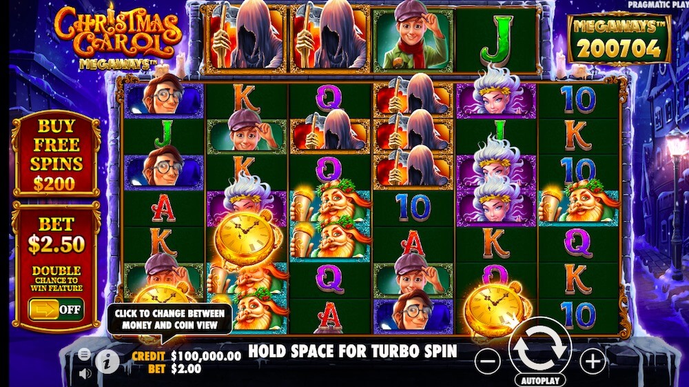 Christmas Carol Megaways from Pragmatic Play. Review of Christmas Carol Megaways Slot.