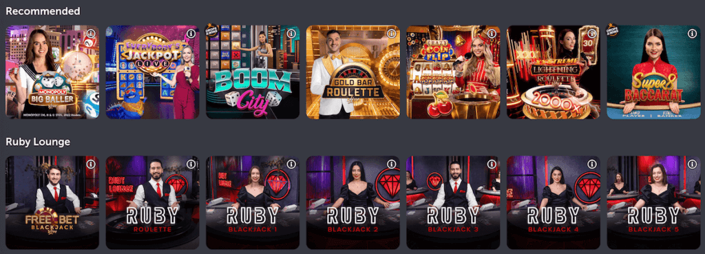 Despite the lack of demo features, the introduction of these games in the Live Casino realm has significantly increased their popularity, especially with new game shows released by Microgaming.