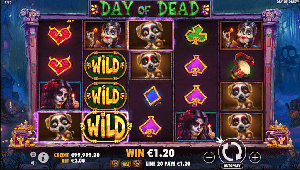 Day of the Dead slot Canada