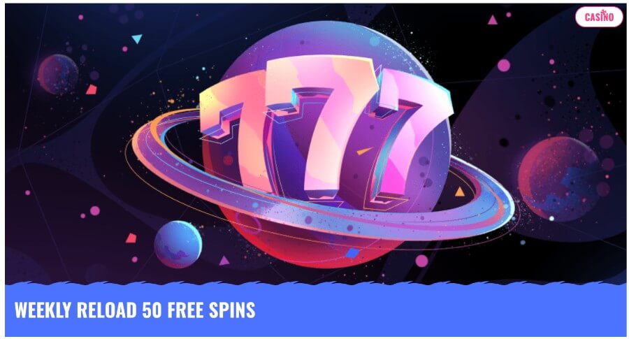 The <strong>Weekend Reload</strong> offer is available from Friday through Sunday. Players can earn a <strong>50% bonus up to $1,050 + 50 free spins</strong> . To activate the 50% bonus, a minimum deposit of $30 is needed. For both the bonus and free spins, a minimum deposit of $75 applies.