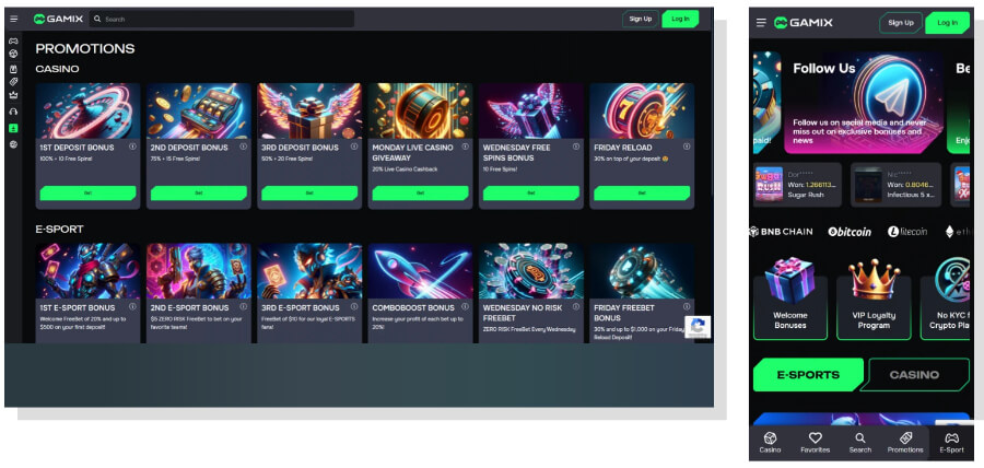 First Deposit: A 100% match bonus up to $500, plus 10 Free Spins on <strong>Ocean Catch</strong> by Evoplay.