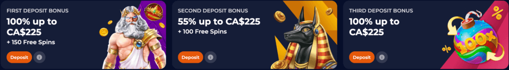 Nine Casino Welcome Offer - Canadian Casino