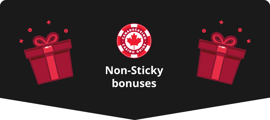 Discover non-sticky bonuses at CanadaCasino