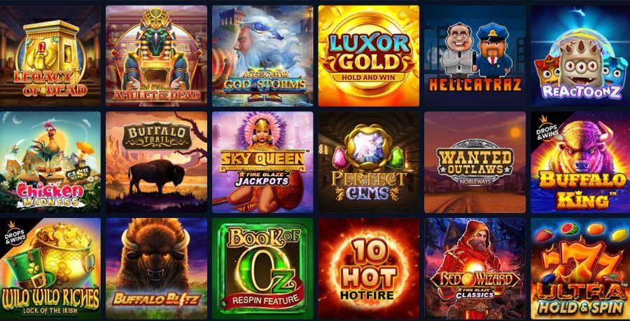 Live dealer games hosted at Novibet
