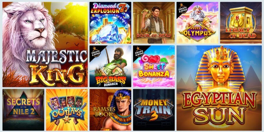 Here are some popular titles you can enjoy at OceanBet:
