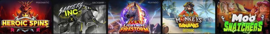 As is typical for online casinos, Bluffbet's game library mainly features <strong>