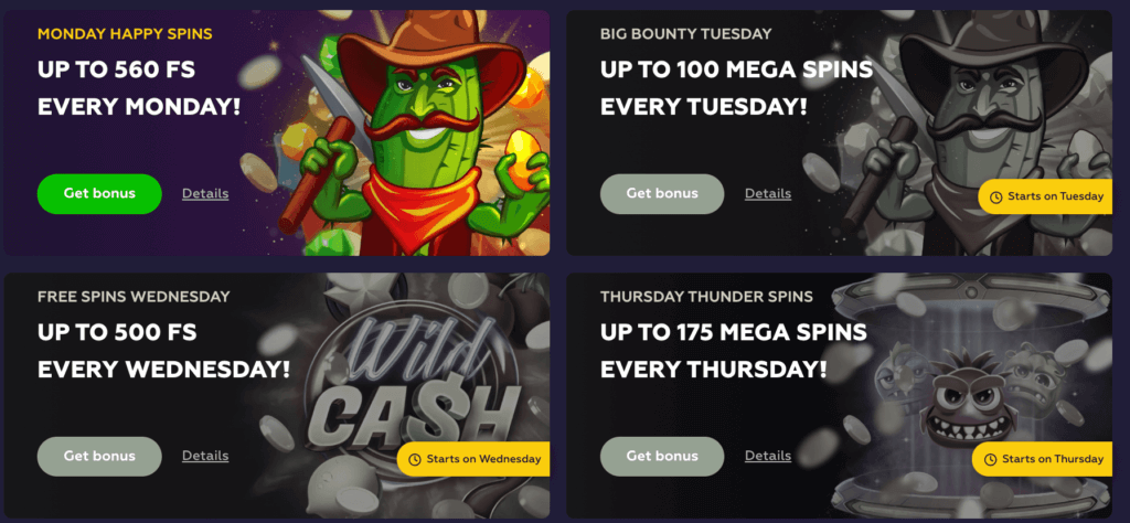 playfina daily free spins canada casino
