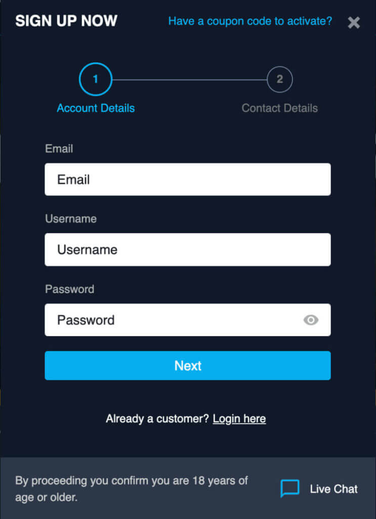 registration at betglobal - canada online casino