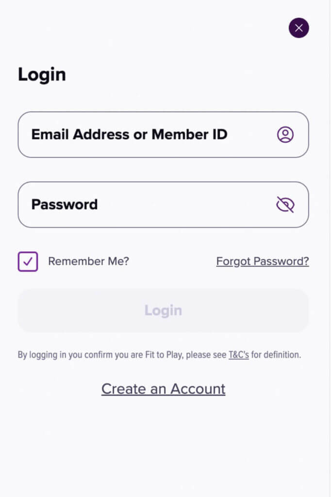 registration process at LottoGo - Canadian Casino