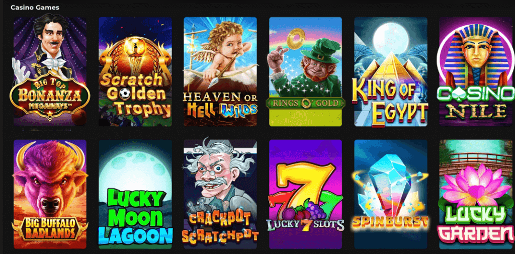 spin247 offers free online demo games at various Canadian casinos
