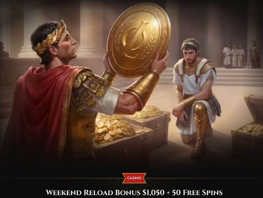 weekly reload bonus at legiano - casino in canada