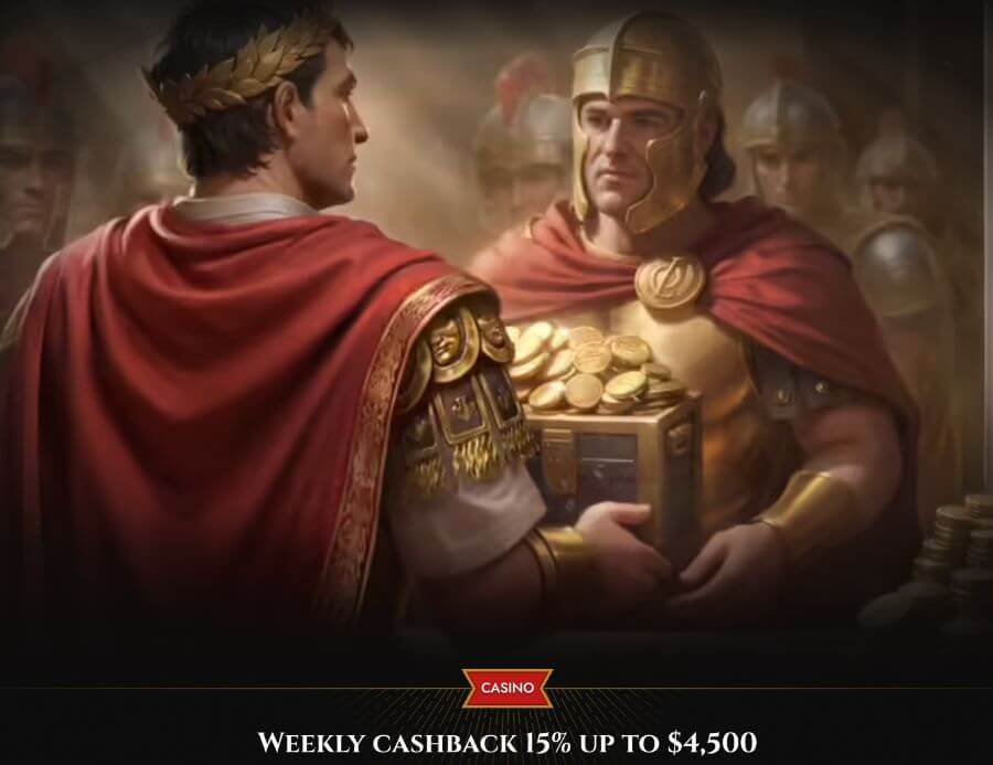 cashback offer at legiano - casino in canada