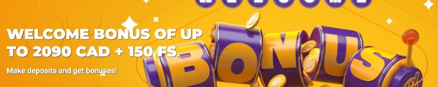 Once you finish the simple registration process at JVSpinBet, you qualify for the welcome bonus — a valuable offer of $2,090 plus 150 Free Spins, redeemable across your first four deposits, outlined below.