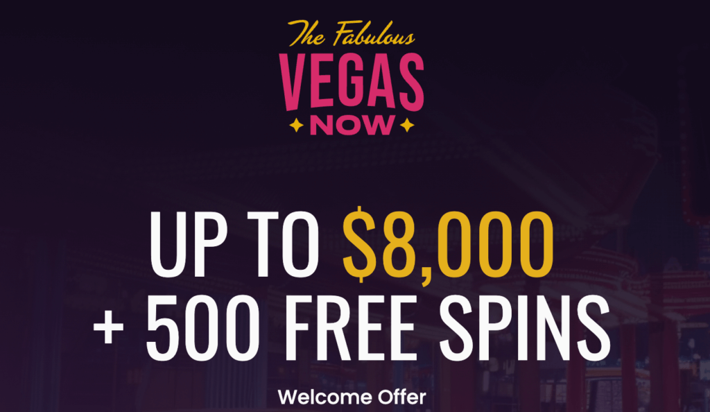 Welcome offer for new players at VegasNow Casino - a thrilling casino experience in Canada.