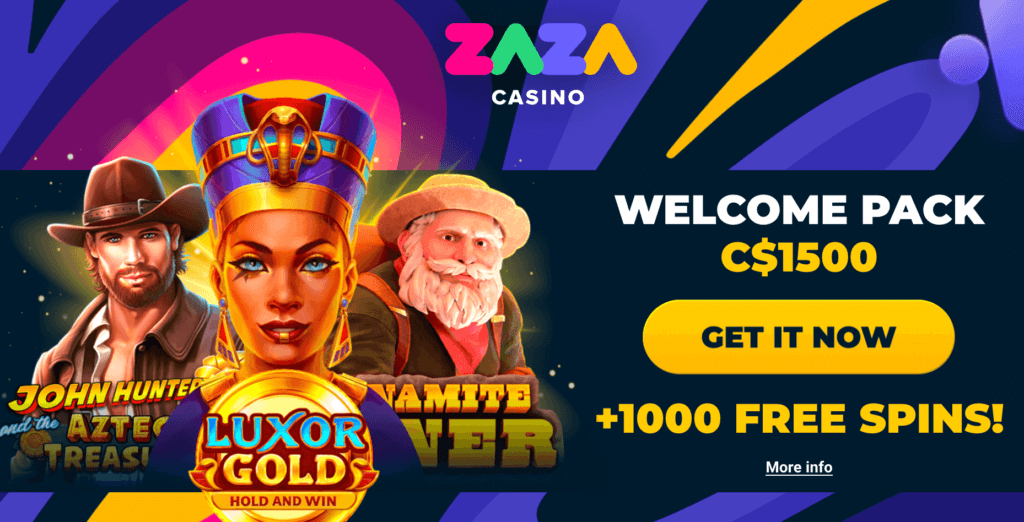zaza casino welcome bonus reviews canada casinos