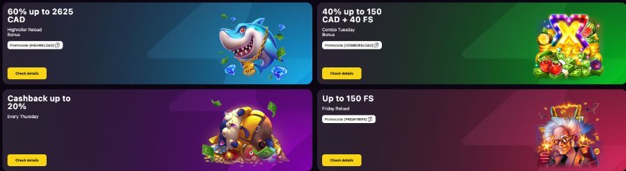 Zoome Casino also provides an exciting VIP program that you can find under the ‘Loyalty Program’ section on the left-hand menu.  <strong>With a 7-tier structure, players can earn various rewards such as higher weekly cashbacks, quicker withdrawals, and even a personal account manager.</strong>